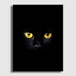 Minimalistična slika - mačje oči