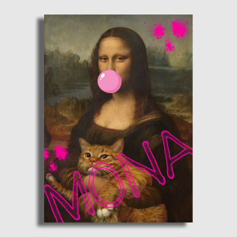 Slika za dnevno sobo - Mona Lisa