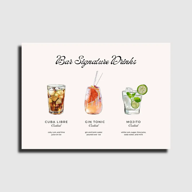 Cool slika – Cocktail Classics