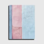 Wall art – Cracked in Pastel