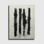 Wall art – Four Black Echoes