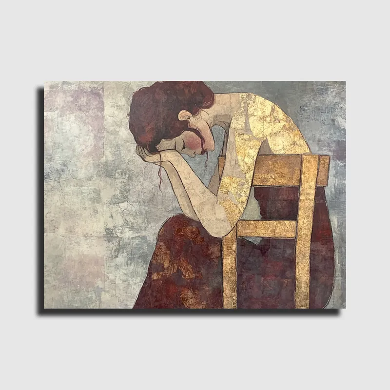 Wall art – Golden Silence