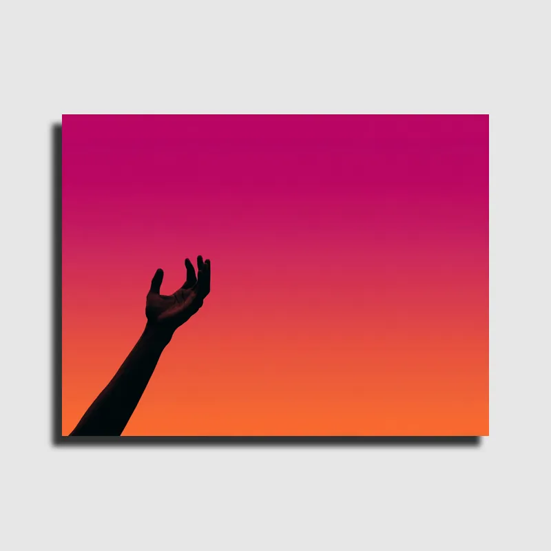 Wall art – Reaching into Sunset
