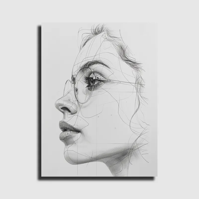 Wall art – Sharp in Silence