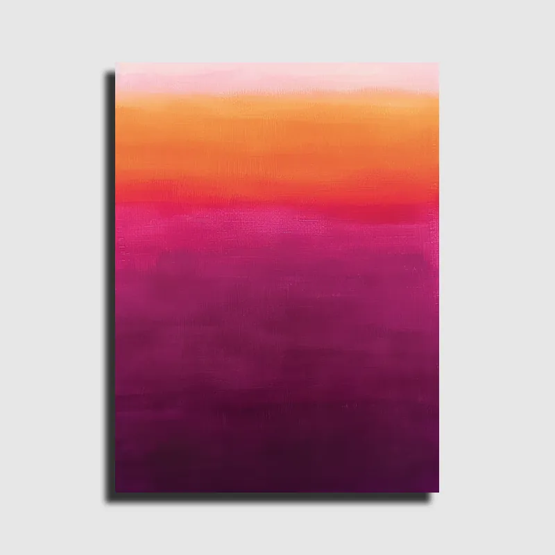 Wall art – Tangerine Melt