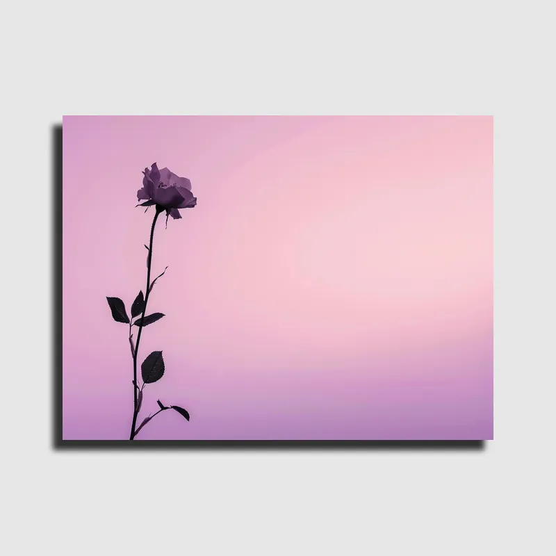 Wall art – Violet Rose